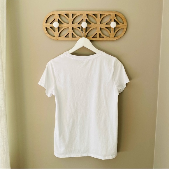 Levi's Short Sleeve Tee Shirt White Sz Small - Picture 7 of 9